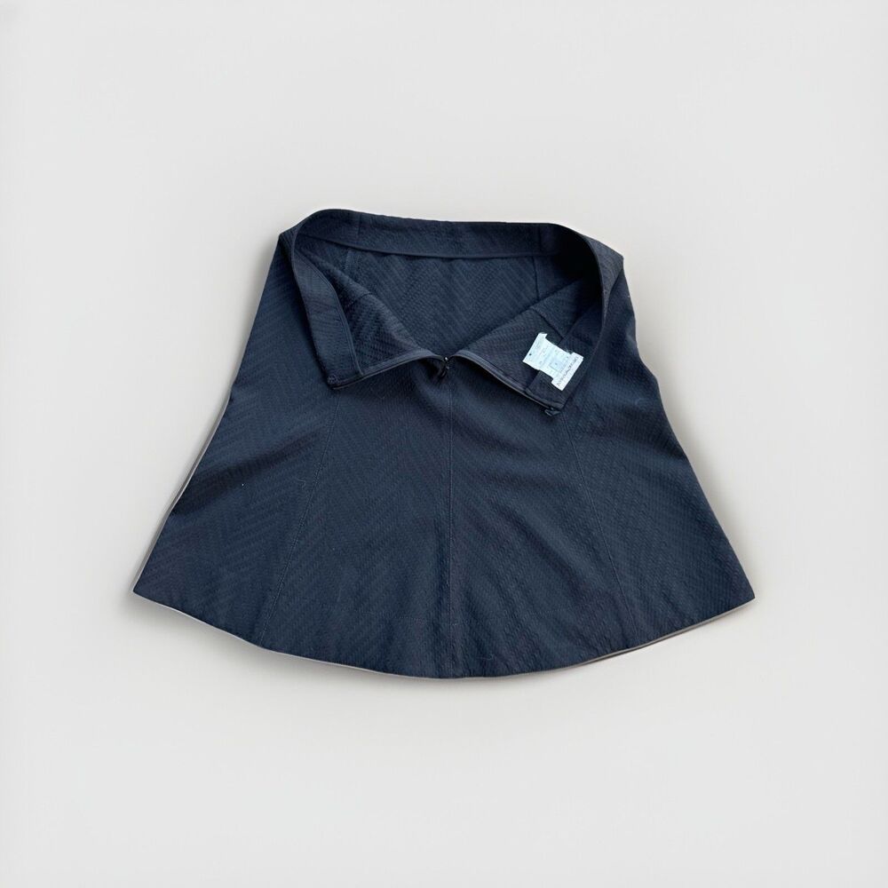 Emporio Armani A-Line Skirt Black Classic Business Mini Women’s Size 6 - Picture 5 of 8